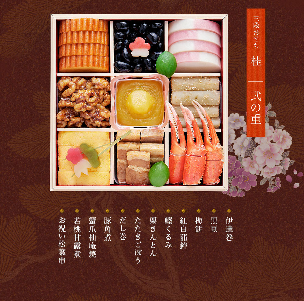 京菜味のむら おせち 桂 | おせちの宅配なら、カロリーや塩分を考えた
