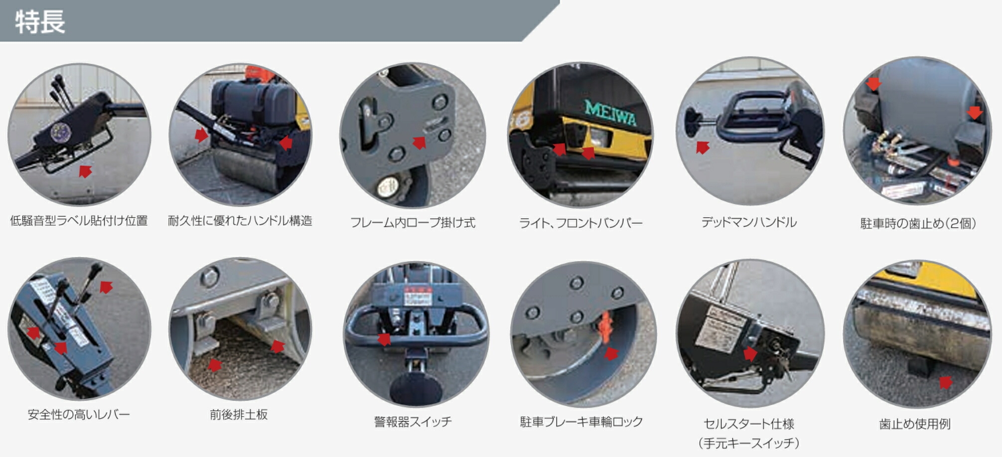 明和製作所】NETIS 高起振ハンドガイドローラー [MSR7M]なら建設ラッシュ